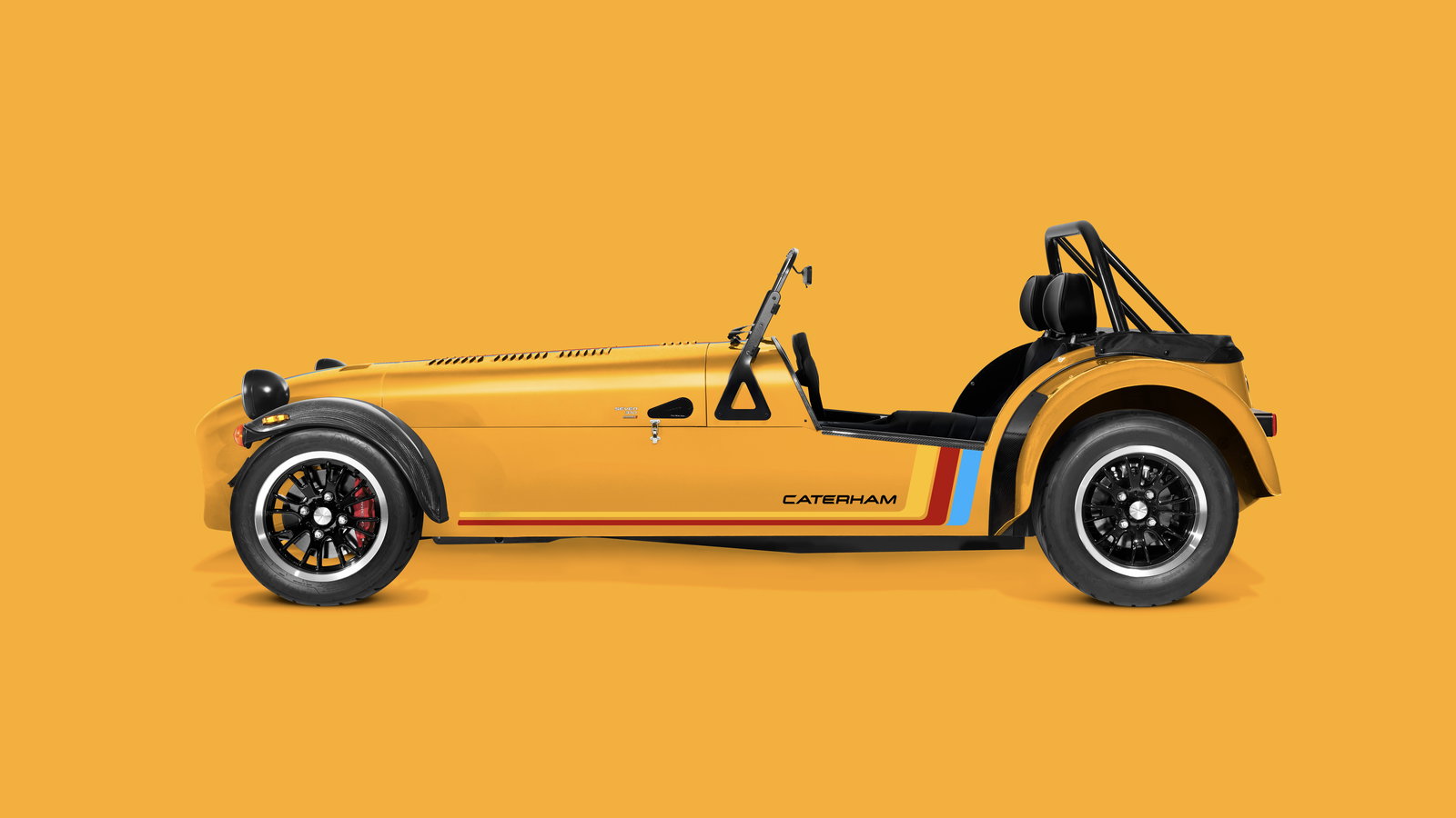 Caterham Seven 310 Encore - yellow, side